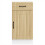 Berkfield Kitchen Base Cabinet Lucca Sonoma Oak Engineered Wood 4
