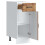 Berkfield Kitchen Base Cabinet Lucca Old Wood Engineered Wood 5
