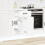 Berkfield Kitchen Base Cabinet Lucca White Engineered Wood 2