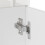 Berkfield Kitchen Base Cabinet Lucca High Gloss White Engineered Wood 10