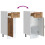 Berkfield Kitchen Base Cabinet Lucca Old Wood Engineered Wood 9