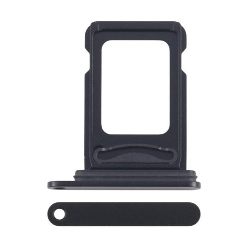 SIM Card Tray Black Dual SIM Holder Replacement Restore Dual SIM Function for iPhone 16e
