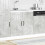Berkfield Sink Base Cabinet Lucca Concrete Grey Engineered Wood 2
