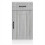 Berkfield Kitchen Base Cabinet Lucca Grey Sonoma Engineered Wood 4