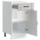 Berkfield Kitchen Base Cabinet Lucca Grey Sonoma Engineered Wood 5