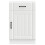 Berkfield Kitchen Base Cabinet Lucca White Engineered Wood 4