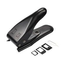 SIM Card Cutter Nano and Micro SIM Converter Tool with Precision Cutting Blades for Smartphone Maintenance