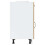 Berkfield Kitchen Base Cabinet Lucca Artisan Oak Engineered Wood 6