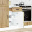 Berkfield Kitchen Base Cabinet Lucca Artisan Oak Engineered Wood 2