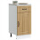 Berkfield Kitchen Base Cabinet Lucca Artisan Oak Engineered Wood 3