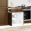 Berkfield Kitchen Base Cabinet Lucca Brown Oak Engineered Wood 3