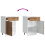 Berkfield Kitchen Base Cabinet Lucca Old Wood Engineered Wood 9