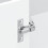 Berkfield Kitchen Corner Base Cabinet Lucca White Engineered Wood 10