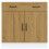 Berkfield Kitchen Base Cabinet Lucca Artisan Oak Engineered Wood 3
