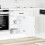 Berkfield Kitchen Base Cabinet Lucca High Gloss White Engineered Wood 3