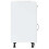Berkfield Kitchen Base Cabinet Lucca High Gloss White Engineered Wood 6