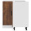 Berkfield Kitchen Corner Base Cabinet Lucca Smoked Oak Engineered Wood 5