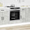 Berkfield Oven Cabinet Lucca Concrete Grey Engineered Wood 3