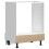 Berkfield Oven Cabinet Lucca Concrete Grey Engineered Wood 6