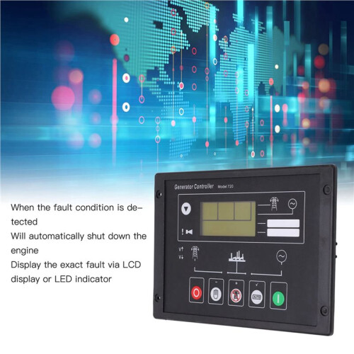 3X DSE720 Auto Start Generator Controller Module Generator Control Panel Alternator Protecting Control Board Genset