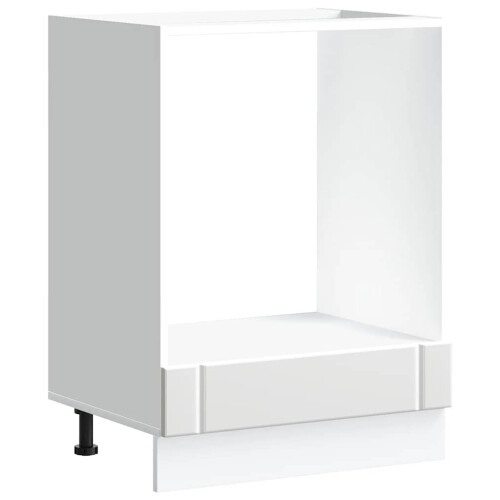 Berkfield Oven Cabinet Lucca White Engineered Wood 1