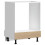 Berkfield Oven Cabinet Lucca Brown Oak Engineered Wood 6