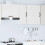 Berkfield Kitchen Wall Cabinet Lucca White Engineered Wood 3