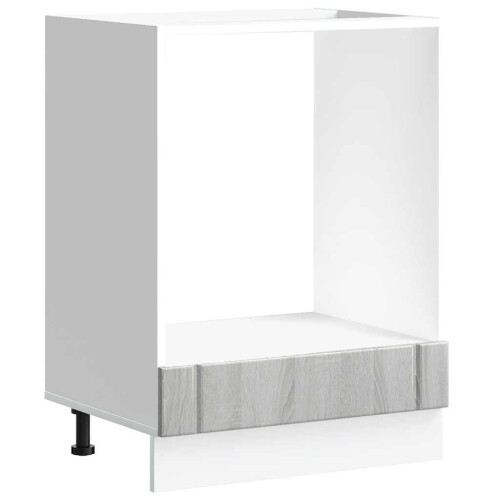 Berkfield Oven Cabinet Lucca Grey Sonoma Engineered Wood 1