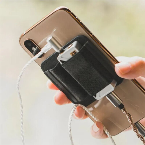 USB Dongles DAC AMP Protective Pouch with Magnetic Elastic Bands for IOS Android Phone Portable DACs 1