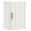 Berkfield Kitchen Wall Cabinet Lucca White Engineered Wood 2