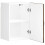 Berkfield Kitchen Wall Cabinet Lucca Smoked Oak Engineered Wood 6