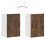 Berkfield Kitchen Wall Cabinet Lucca Smoked Oak Engineered Wood 9