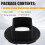 NEEWER Square Flash Adapter  Magnetic Adapter  Silicone Magnetic Mount Holder Light Diffuser Attachment 2