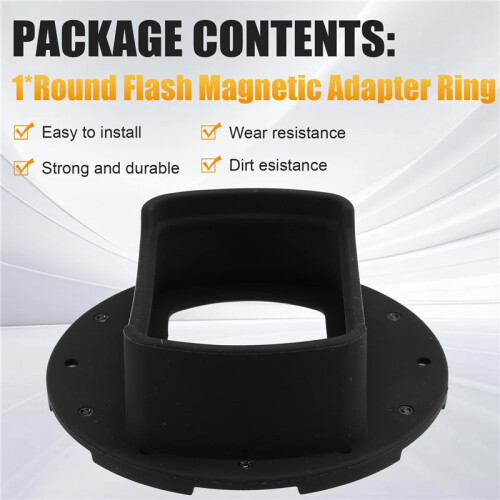 NEEWER Square Flash Adapter  Magnetic Adapter  Silicone Magnetic Mount Holder Light Diffuser Attachment 1