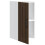 Berkfield Kitchen Wall Cabinet Lucca Brown Oak Engineered Wood 5