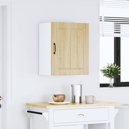 Berkfield Kitchen Wall Cabinet Lucca Sonoma Oak Engineered Wood 2