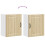 Berkfield Kitchen Wall Cabinet Lucca Sonoma Oak Engineered Wood 9