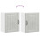 Berkfield Kitchen Wall Cabinet Lucca Concrete Grey Engineered Wood 9