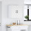 Berkfield Kitchen Wall Cabinet Lucca White Engineered Wood 4