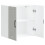 Berkfield Kitchen Wall Cabinet Lucca White Engineered Wood 6