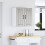 Berkfield Kitchen Wall Cabinet Lucca Grey Sonoma Engineered Wood 4