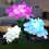 Julbelysning inomhusrea - Solcellslykta Hortensia simulerad 2