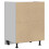 Berkfield Kitchen Base Cabinet†Porto White Engineered Wood 7