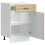 Berkfield Kitchen Base Cabinet†Porto Sonoma Oak Engineered Wood 5
