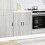 Berkfield Kitchen Base Cabinet†Porto Grey Sonoma Engineered Wood 3
