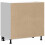 Berkfield Kitchen Base Cabinet†Porto Concrete Grey Engineered Wood 7