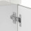 Berkfield Kitchen Base Cabinet†Porto High Gloss White Engineered Wood 10