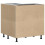 Berkfield Kitchen Corner Base Cabinet†Porto Brown Oak Engineered Wood 8