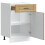 Berkfield Kitchen Base Cabinet†Porto Artisan Oak Engineered Wood 5
