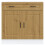 Berkfield Kitchen Base Cabinet†Porto Artisan Oak Engineered Wood 4